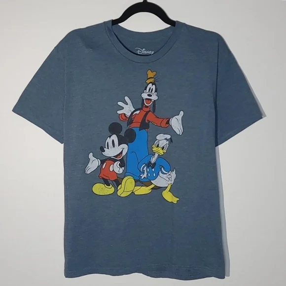 Mickey Men's Size L Mickey and Friends Graphic print t-shirt In … - Picture 4 of 4